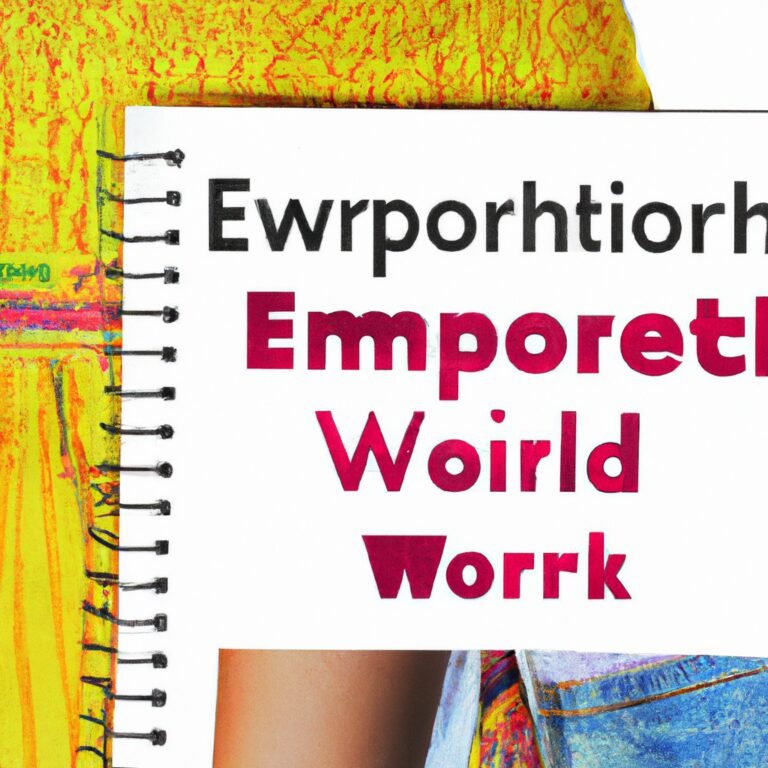 Ethical Fashion: Empowering Workers and Supporting Fair Wages